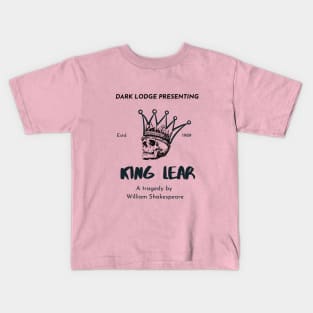 Dark Academia Shakespeare Kids T-Shirt